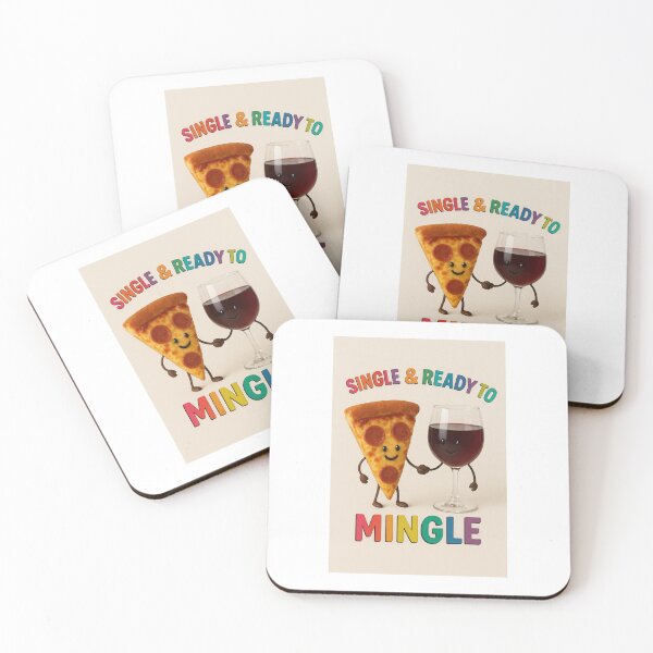 Item preview, Ready single and ready to mingle  designed and sold by The Paper Cut .