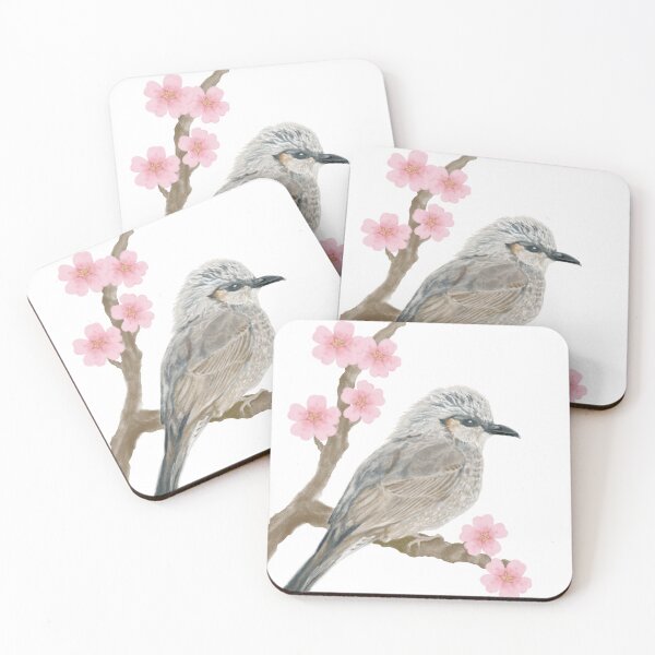 Item preview, Cherry blossoms and a bird designed and sold by greenPQBstudio.