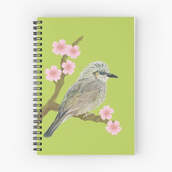 Item preview, Cherry blossoms and a bird designed and sold by greenPQBstudio.