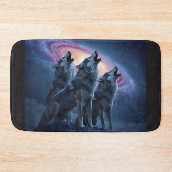 Item preview, Galaxy Wolf Art – Cosmic Wolves Aesthetic Space Animal Design designed and sold by Tpac-goods.