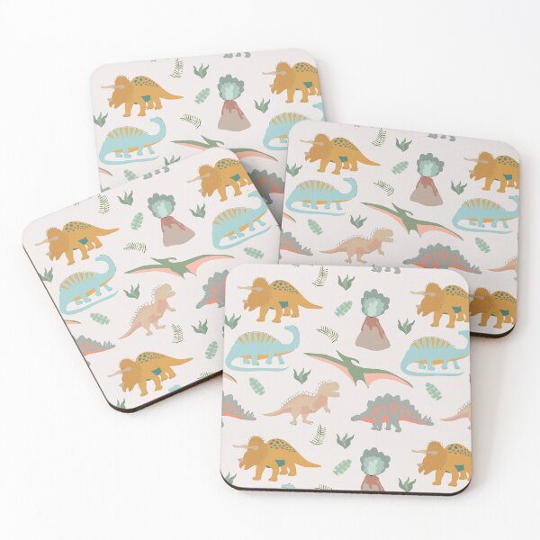 Item preview, Dinosaurs Kids Hand Drawn Boho Dinosaur Pattern designed and sold by idovedesign.