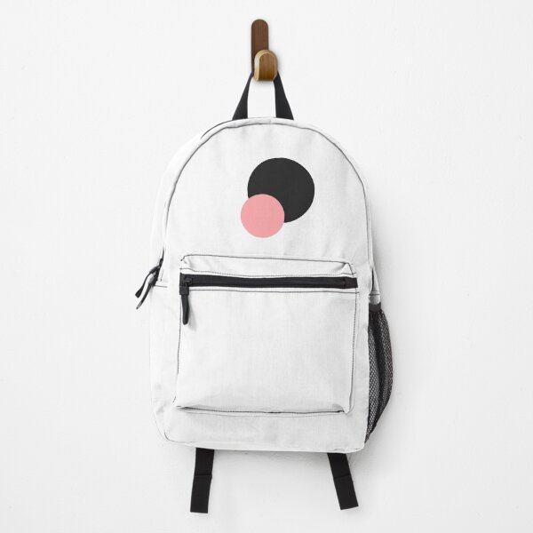 Item preview, Minimalist Pink and Black Geometric Circles designed and sold by Thijsje.