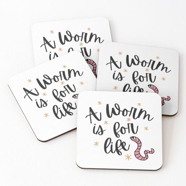 Item preview, A worm is for life designed and sold by CreatorStudios.