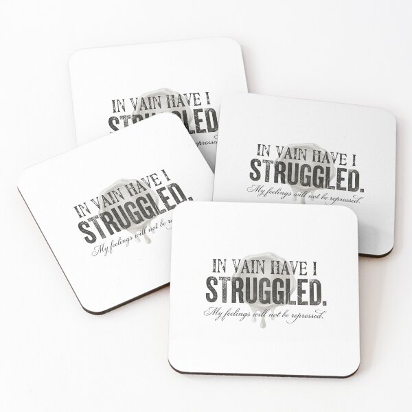 Item preview, In Vain Have I Struggled Mr Darcy Quote Pride and Prejudice designed and sold by Fenay Designs.