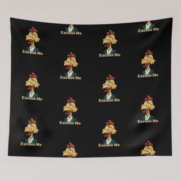 Item preview, Excuse Me Funny Chicken Shirt designed and sold by FMproject.