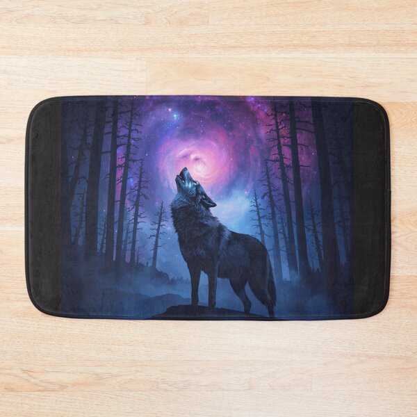 Item preview,  Galaxy Wolf Art – Cosmic Wolves Aesthetic Space Animal Design designed and sold by Tpac-goods.