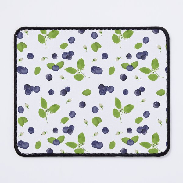 Item preview, Blueberries Blueberry Blossoms Foliage designed and sold by idovedesign.