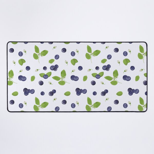 Item preview, Blueberries Blueberry Blossoms Foliage designed and sold by idovedesign.