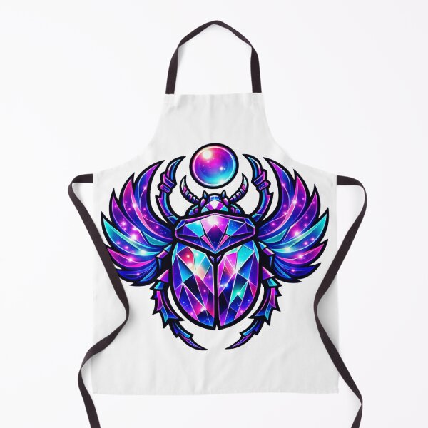 Item preview, Celestial Galaxy Scarab Crystal Amulet designed and sold by FatmaElhofy.