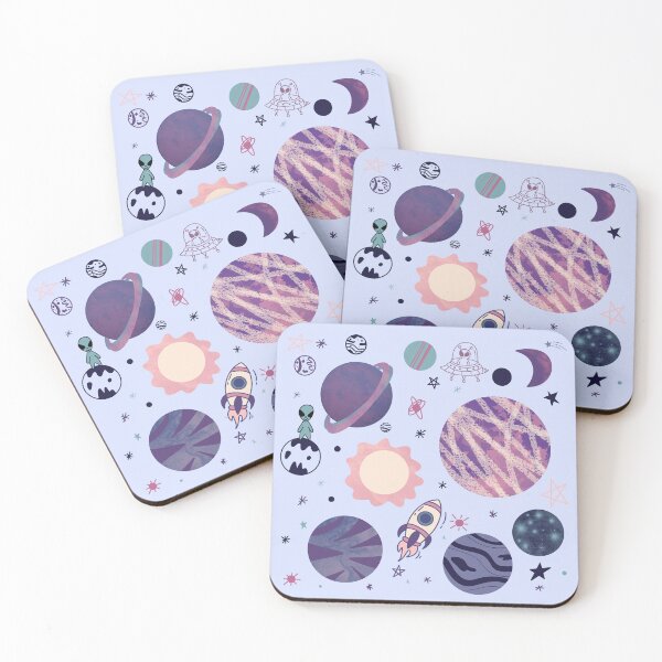 Item preview, Pastel Planets designed and sold by Angela’s Doodles.