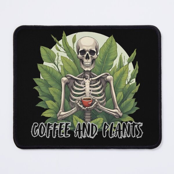 Item preview, Coffee and plants designed and sold by Tragedyshop.