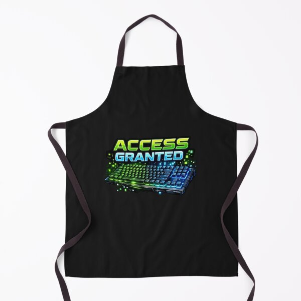 Item preview, ACCESS GRANTED Neon Cyberpunk Keyboard Art designed and sold by Art Shadow.