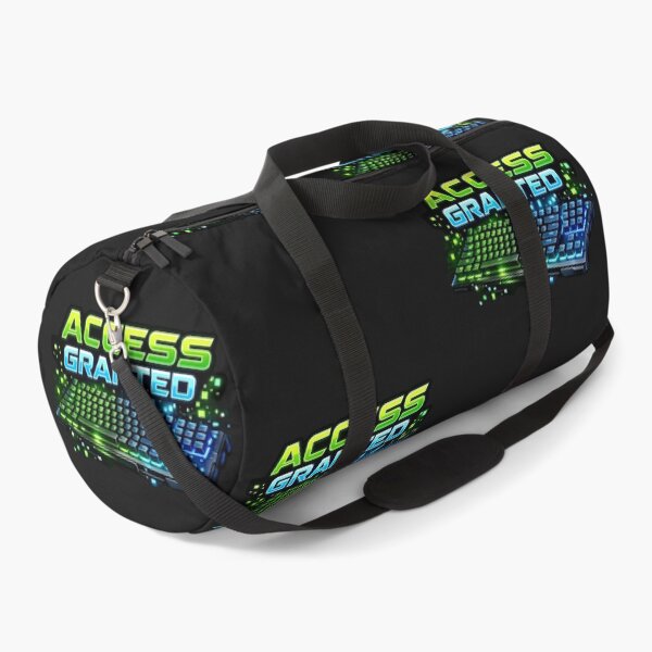 Item preview, ACCESS GRANTED Neon Cyberpunk Keyboard Art designed and sold by Art Shadow.