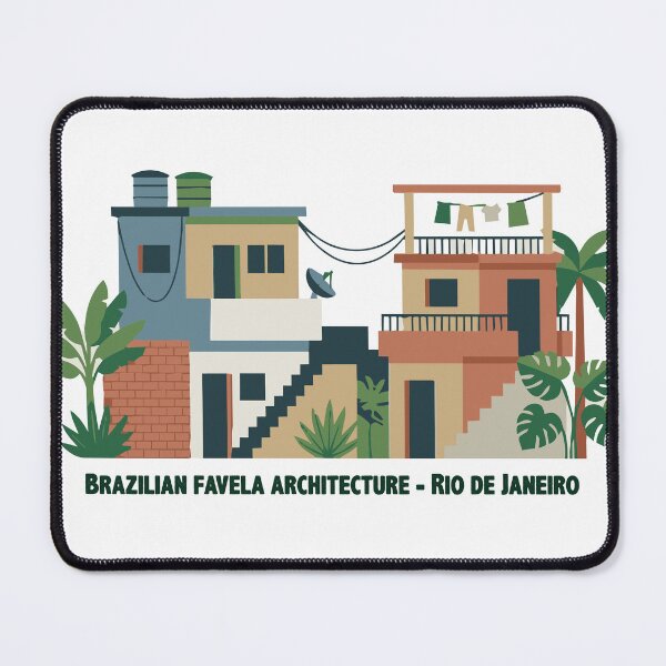 Item preview, Brazilian favela architecture - Rio de Janeiro - BRASIL designed and sold by Napoleaofazarte.