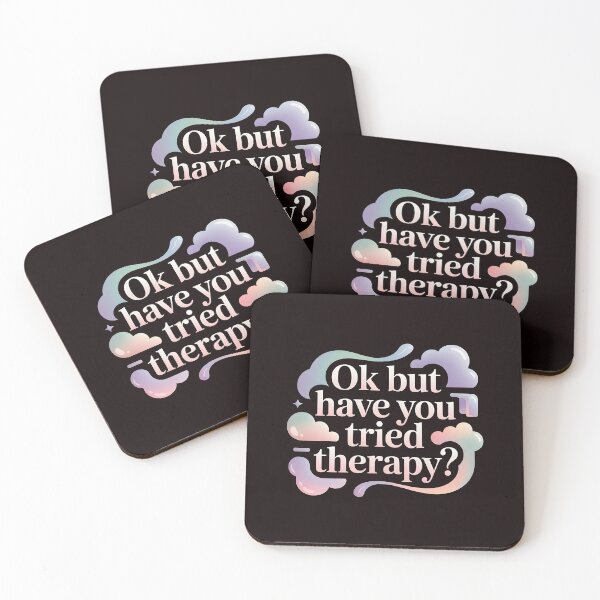 Item preview, Ok But Have You Tried Therapy – Funny Therapy Shirt Mental Wellness designed and sold by Redgiant87x.