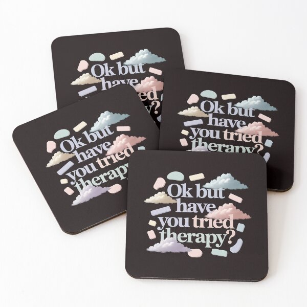 Item preview, Ok But Have You Tried Therapy – Psychotherapy Counselor Tee Humor designed and sold by Redgiant87x.