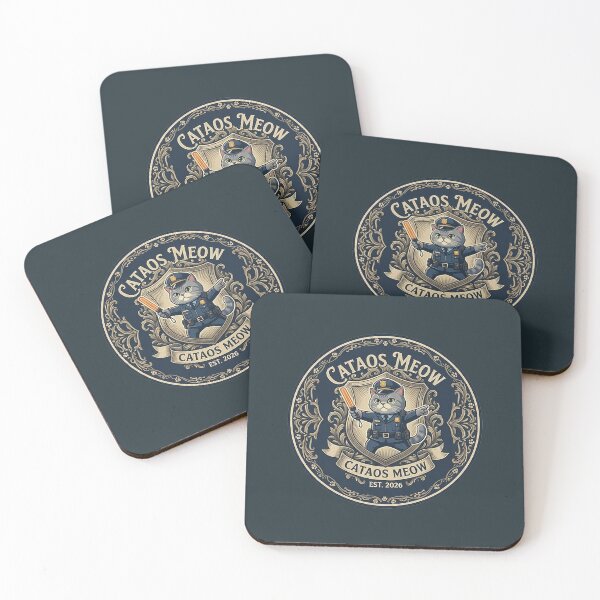 Item preview, Pawlice Force Official Seal (Cataos Meow EST. 2026) designed and sold by CataosMeow.