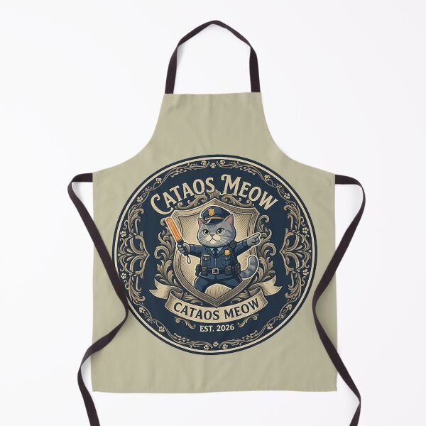 Item preview, Pawlice Force Official Seal (Cataos Meow EST. 2026) designed and sold by CataosMeow.