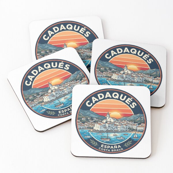 Item preview, Cadaqués Spain Coastal Sunset Skyline Travel Souvenir designed and sold by Imaginarium of Chaos falcon88 .