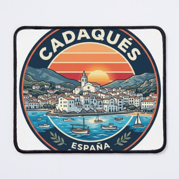 Item preview, Cadaqués Spain Coastal Sunset Skyline Travel Souvenir designed and sold by Imaginarium of Chaos falcon88 .