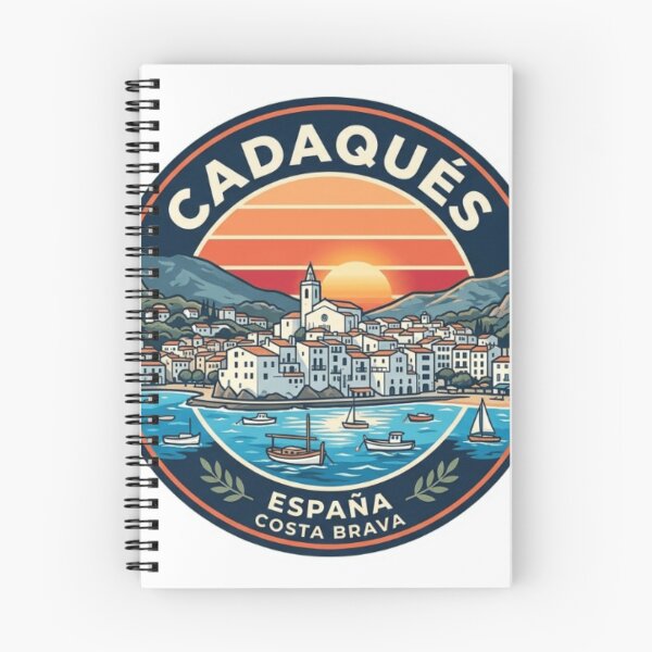 Item preview, Cadaqués Spain Coastal Sunset Skyline Travel Souvenir designed and sold by Imaginarium of Chaos falcon88 .