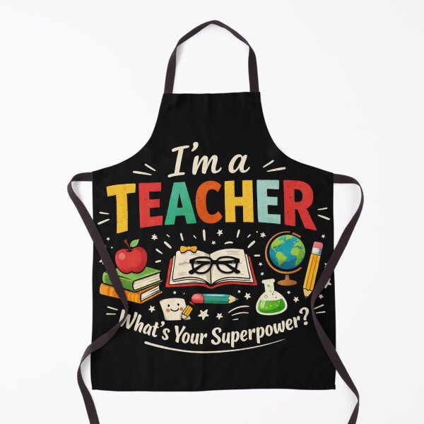 Artikelvorschau, Ich bin Lehrer – Was ist deine Superkraft? – Lustiges Geschenk für Lehrer entworfen und verkauft von DZ Vibe Studio.