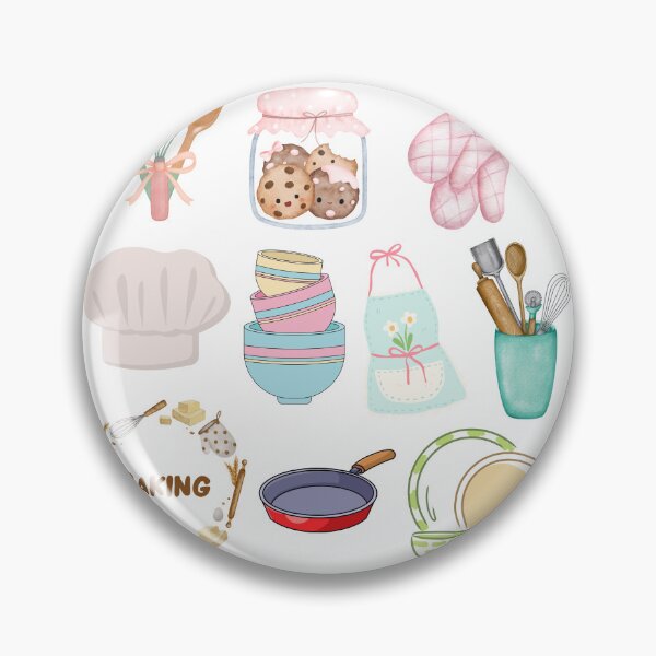 Item preview, Cute Baking Elements Kitchen Illustration Set designed and sold by Cutethings3.