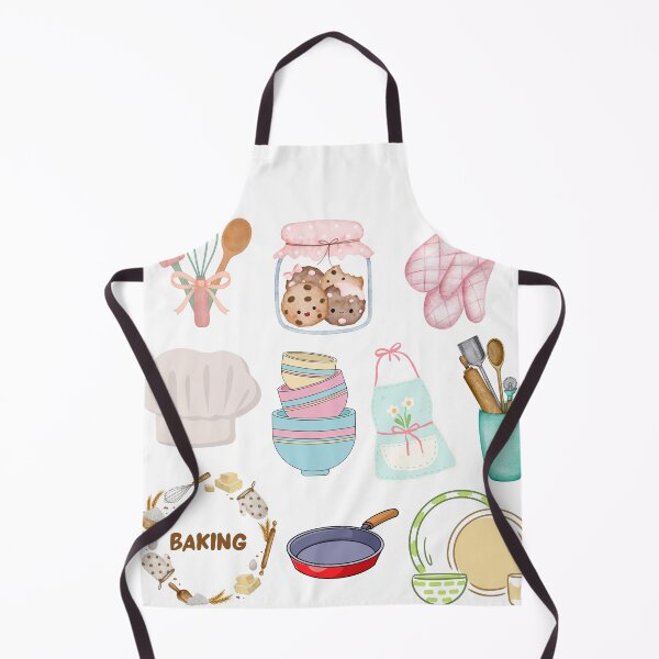 Item preview, Cute Baking Elements Kitchen Illustration Set designed and sold by Cutethings3.