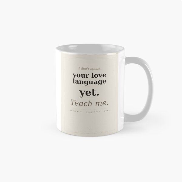 Aperçu de l'œuvre I Don't Speak Your Love Language Yet — Teach Me créée et vendue par Conscious-love.