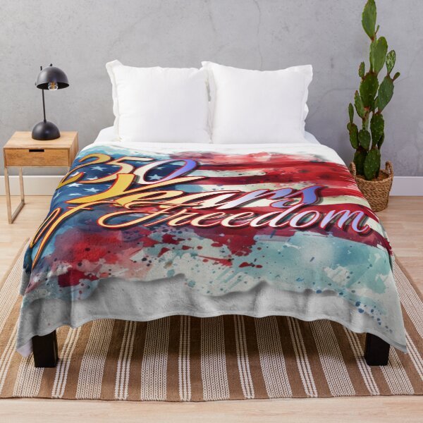 Item preview, 250 Years of Freedom slogan with American Flag. Watercolor. designed and sold by Art by Dannalynn.