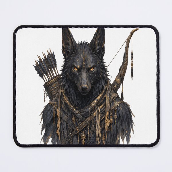 Item preview, Anubis Archer - Ancient Protector Graphic Art designed and sold by FatmaElhofy.