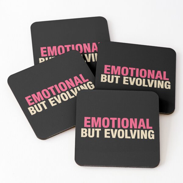 Item preview, Emotional But Evolving Quote Shirt for Deep Feelers designed and sold by PixelQ.