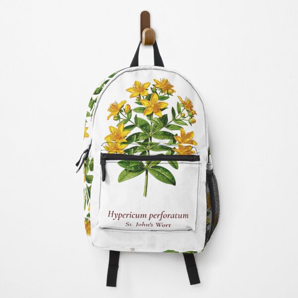 Artikelvorschau, Johanniskraut-T-Shirt (Botanik) | Vintage-Illustration von Hypericum perforatum | Geschenk für Kräuterliebhaber entworfen und verkauft von Panom Suavichien.