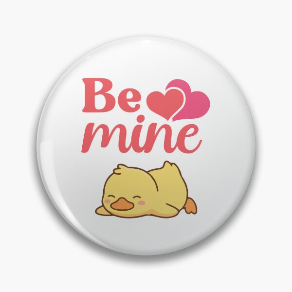 Item preview, Be Mine Cute Duck Love designed and sold by PeterskyDesign.