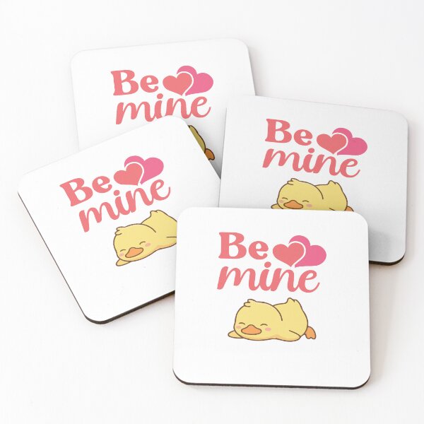 Item preview, Be Mine Cute Duck Love designed and sold by PeterskyDesign.
