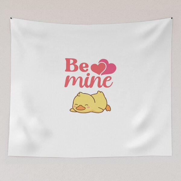 Item preview, Be Mine Cute Duck Love designed and sold by PeterskyDesign.