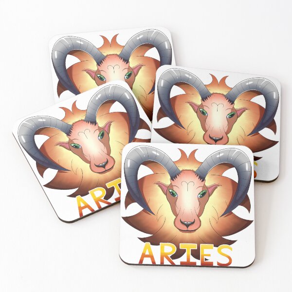 Item preview, Aries Zodiac Ram Head - Astrology Symbol designed and sold by TacticArtsSt0re.