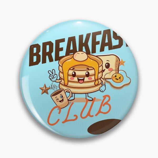Item preview, Retro Brunch Club Pancake Mascot Vintage Kawaii Foodie designed and sold by PACS0011.