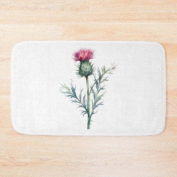 Item preview, Thistle flower designed and sold by uunaa.