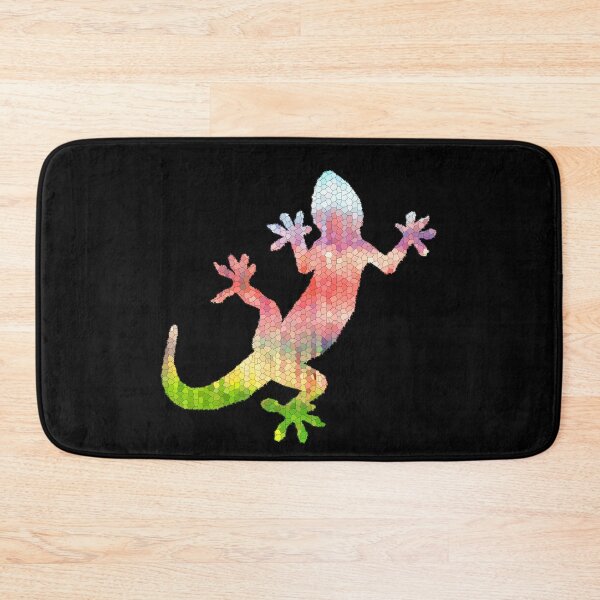 Item preview, Rainbow mosaic lizard designed and sold by bravoalpha.