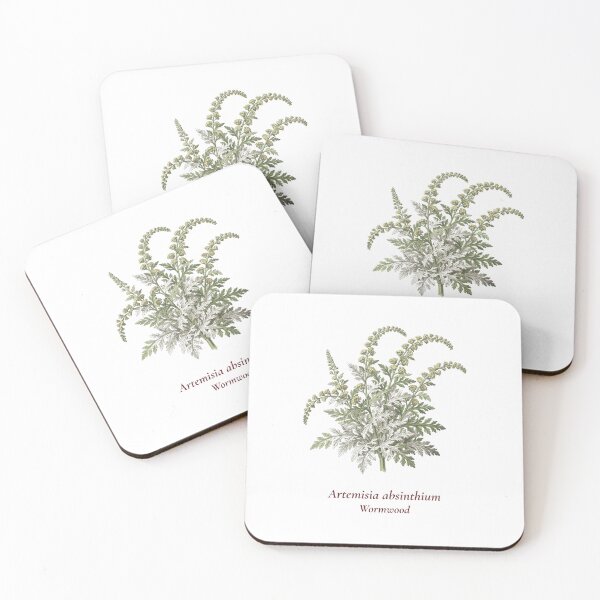 Item preview, Wormwood Botanical T-Shirt | Artemisia absinthium Vintage Illustration | Gothic Herb Gift designed and sold by Panom Suavichien.