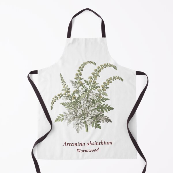Item preview, Wormwood Botanical T-Shirt | Artemisia absinthium Vintage Illustration | Gothic Herb Gift designed and sold by Panom Suavichien.
