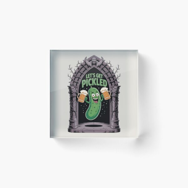 Item preview, Gothic Dark Fantasy Pickle Beer Hoister designed and sold by Bloomkept.