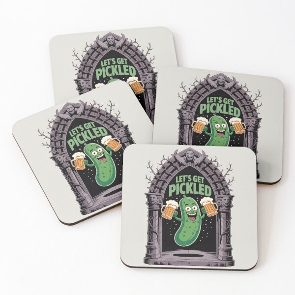 Item preview, Gothic Dark Fantasy Pickle Beer Hoister designed and sold by Bloomkept.