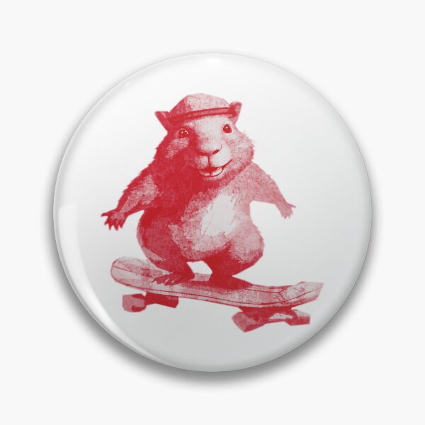Artikelvorschau, Capybara Skater entworfen und verkauft von kinpirks.