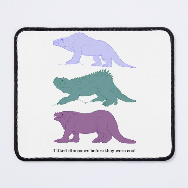 Item preview, I liked dinosaurs before they were cool (colour, vertical) designed and sold by MarkWitton.