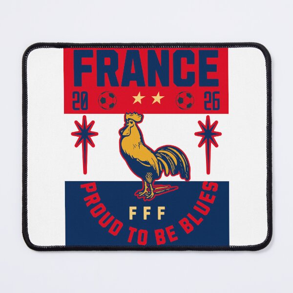 Item preview, France Football 2026 Vintage Rooster Soccer Fan Design designed and sold by Abaseen.