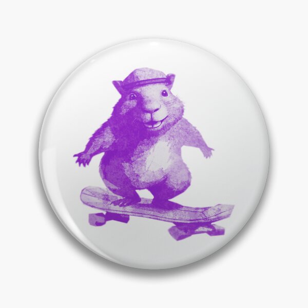 Artikelvorschau, Capybara Skater entworfen und verkauft von kinpirks.