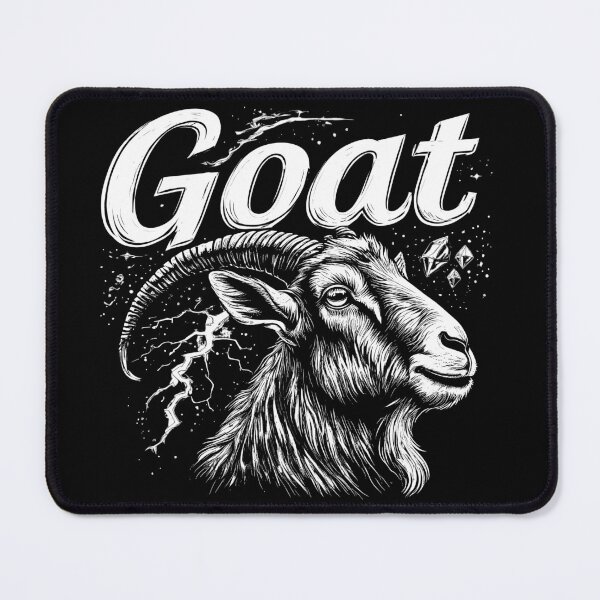Item preview, Electric Mountain Goat Celestial Design designed and sold by graphixpolash.