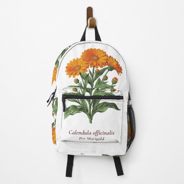 Item preview, Calendula Botanical T-Shirt | Calendula officinalis Vintage Illustration | Herb Lover Gift designed and sold by Panom Suavichien.